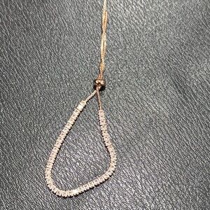 Rose Gold Tennis Bracelet with Clear Crystals